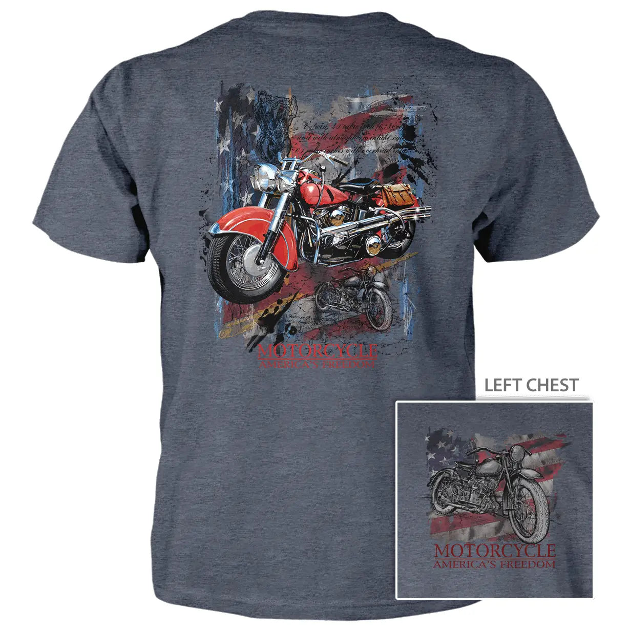 Museum Motorcycle - 4.5 oz Cotton T-Shirt