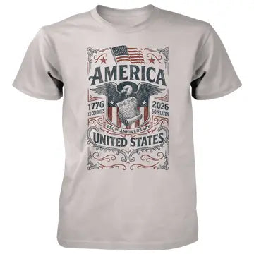 Americana Eagle 250 - 4.5 oz Cotton T-Shirt