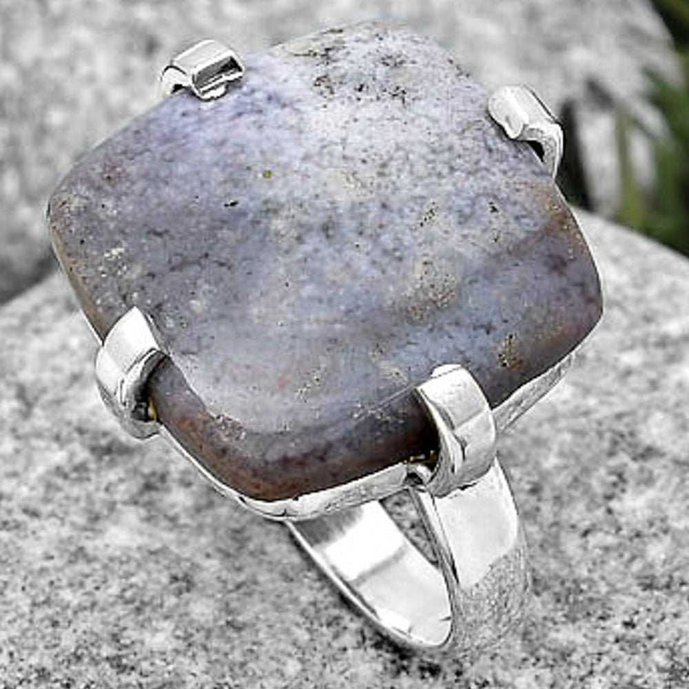 Natural Arizona Burro Creek Jasper Ring size-7.5 R-1089 SDR187002