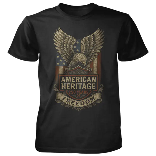 American Heritage Eagle - 4.5 oz Cotton T-Shirt