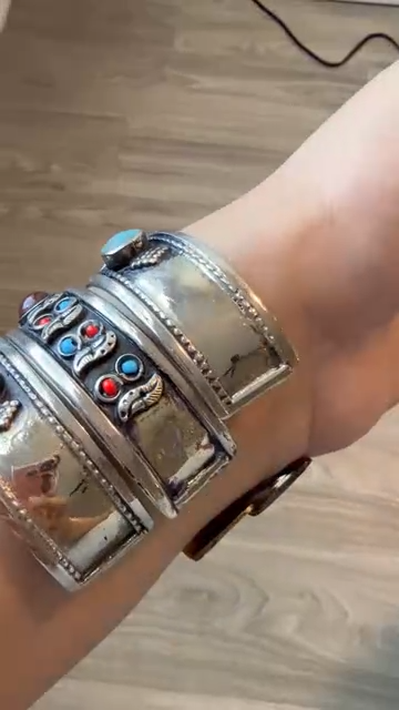 Indian Cuff Bracelet- Indian Jewelry- Carnelian Bracelet