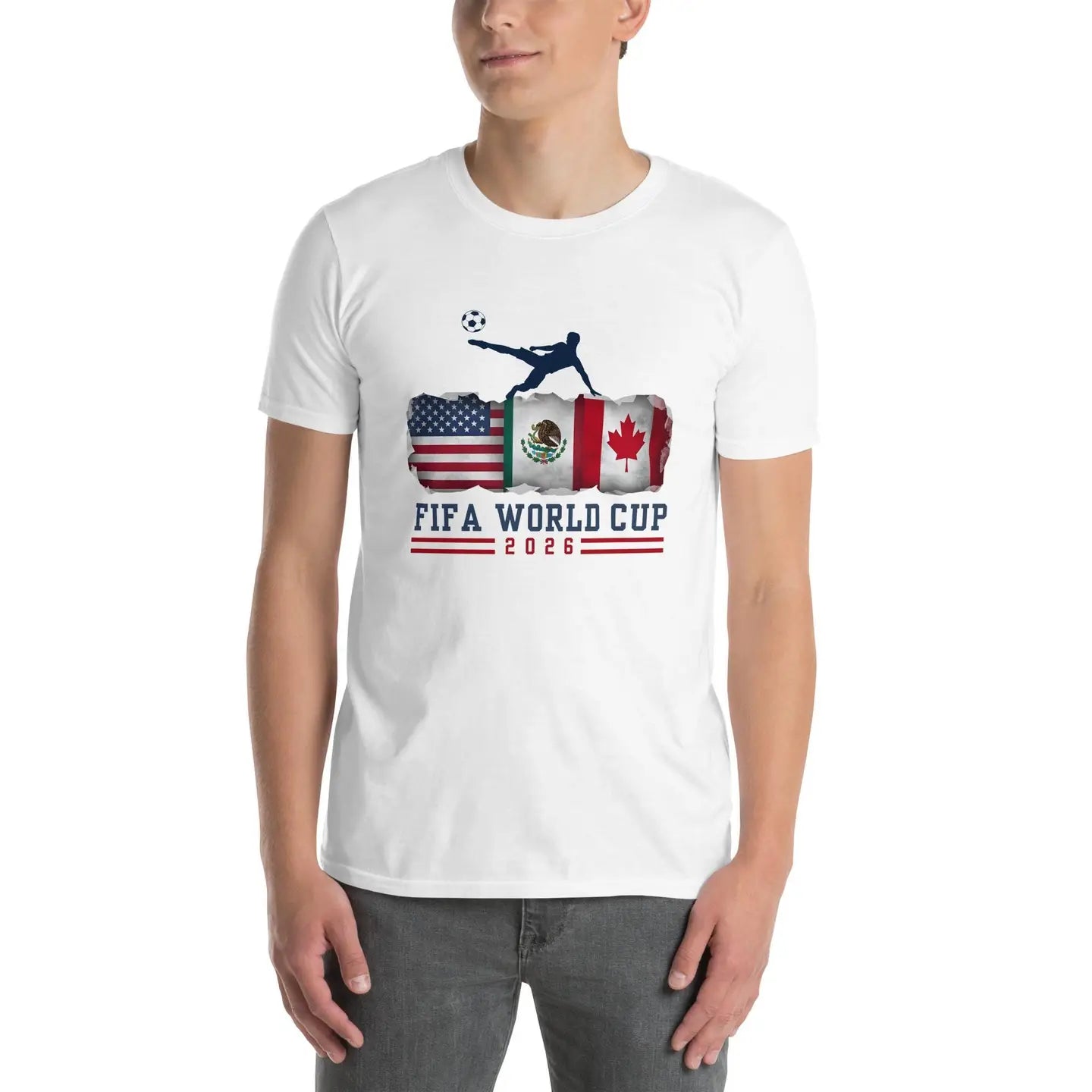 2026 Unisex Fifa World Cup USA Mexico Canada Soccer Tee