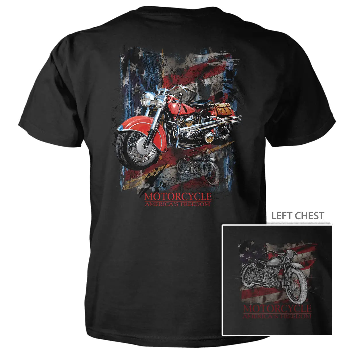 Museum Motorcycle - 4.5 oz Cotton T-Shirt