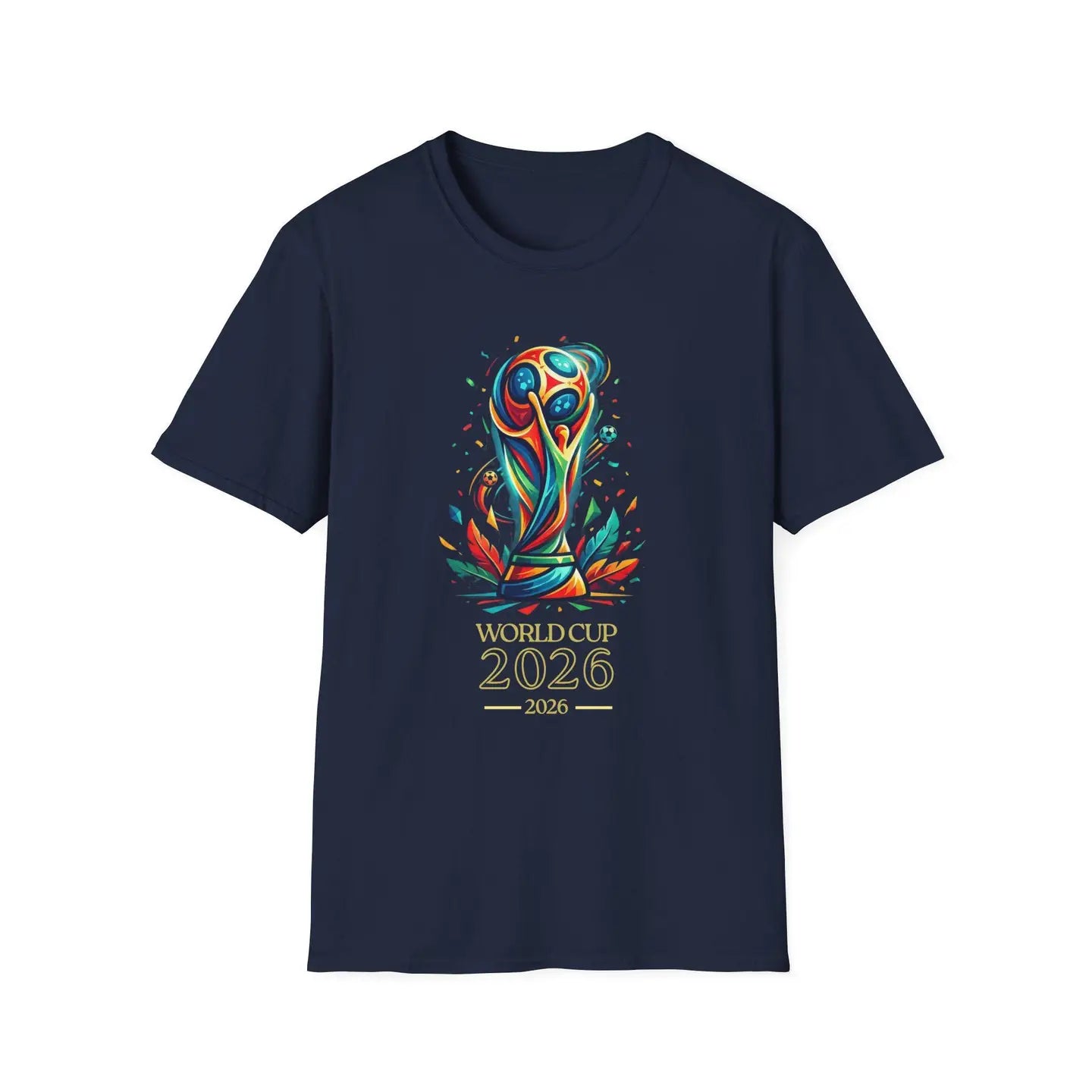2026 World Cup Soccer Flags Graphic Tee