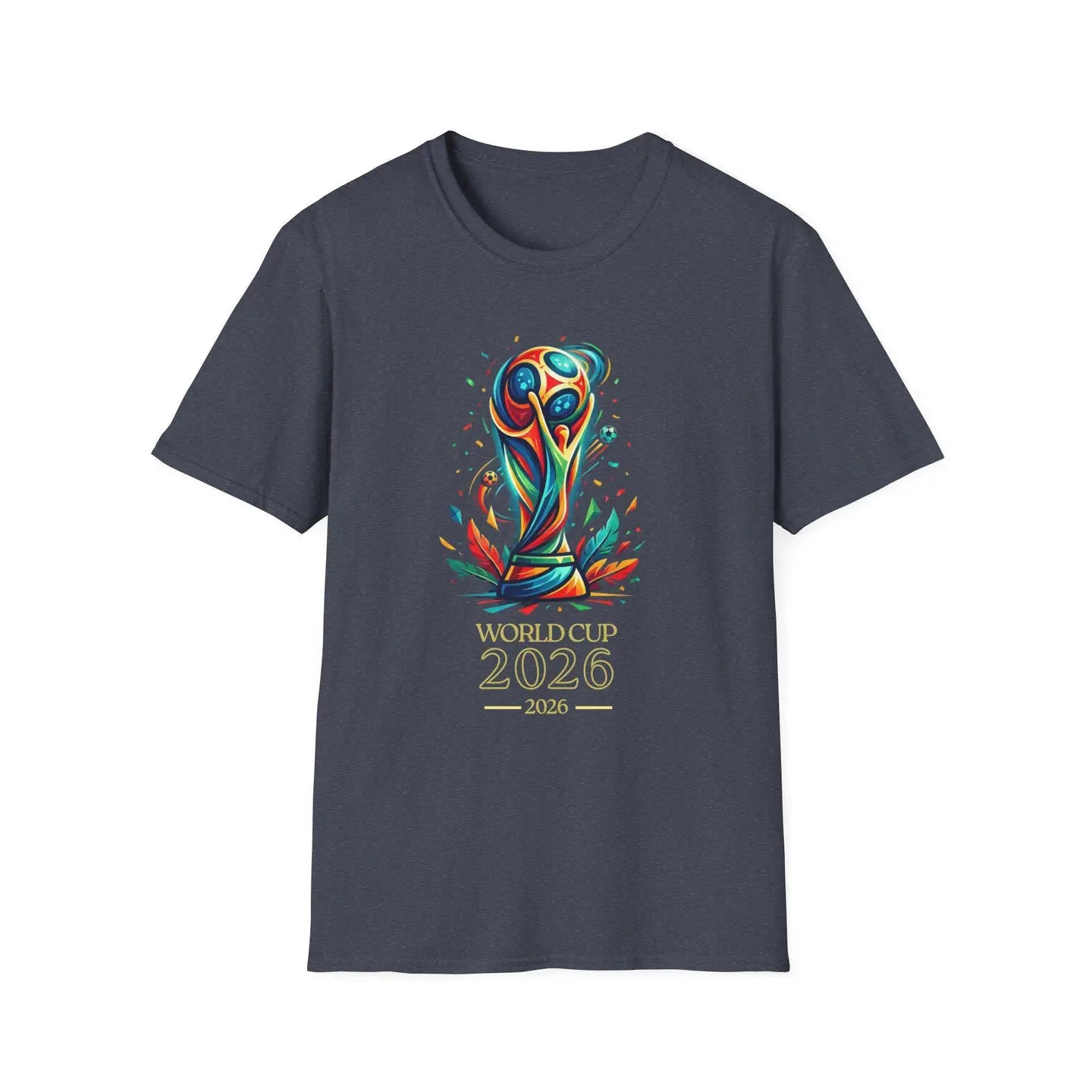 2026 World Cup Soccer Flags Graphic Tee