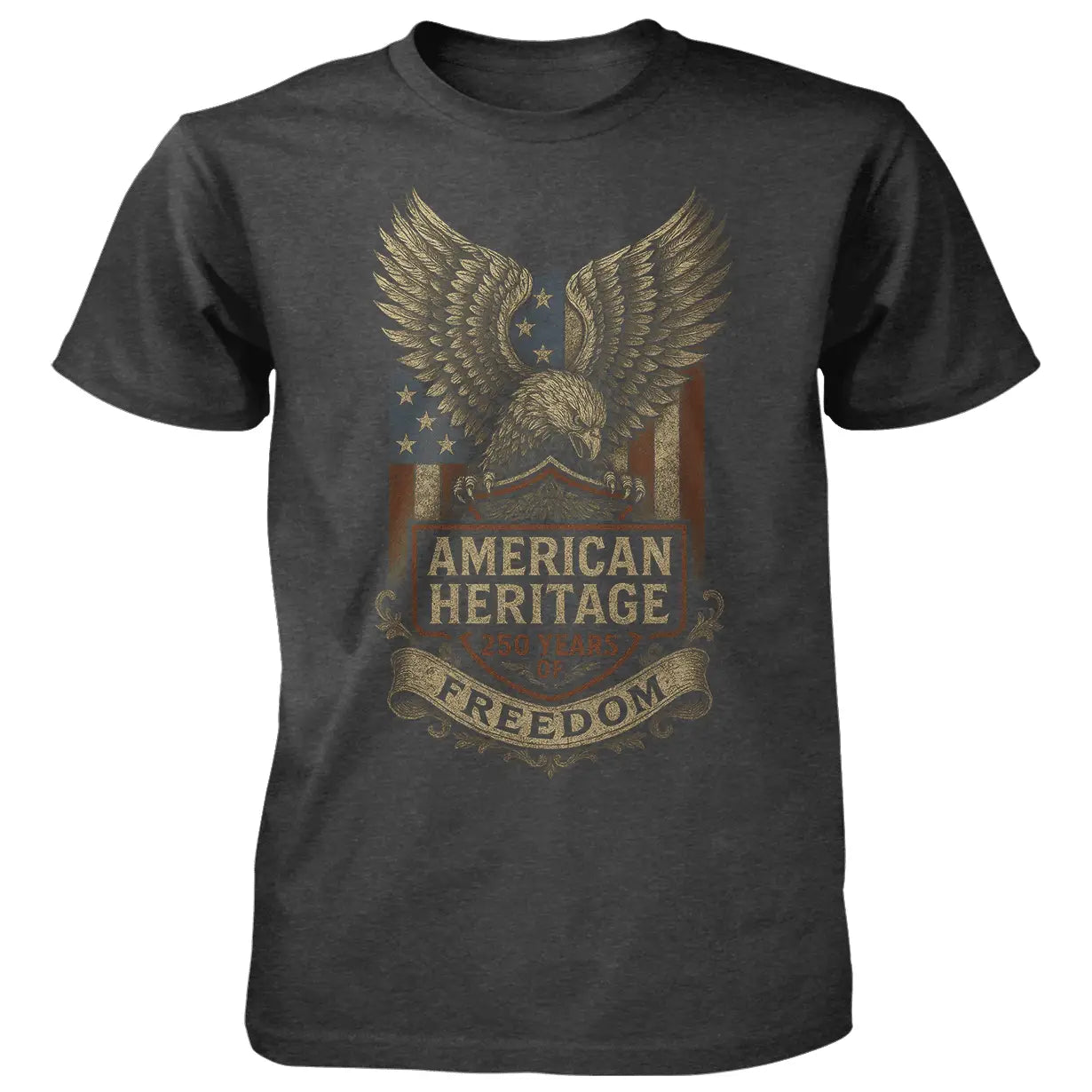 American Heritage Eagle - 4.5 oz Cotton T-Shirt