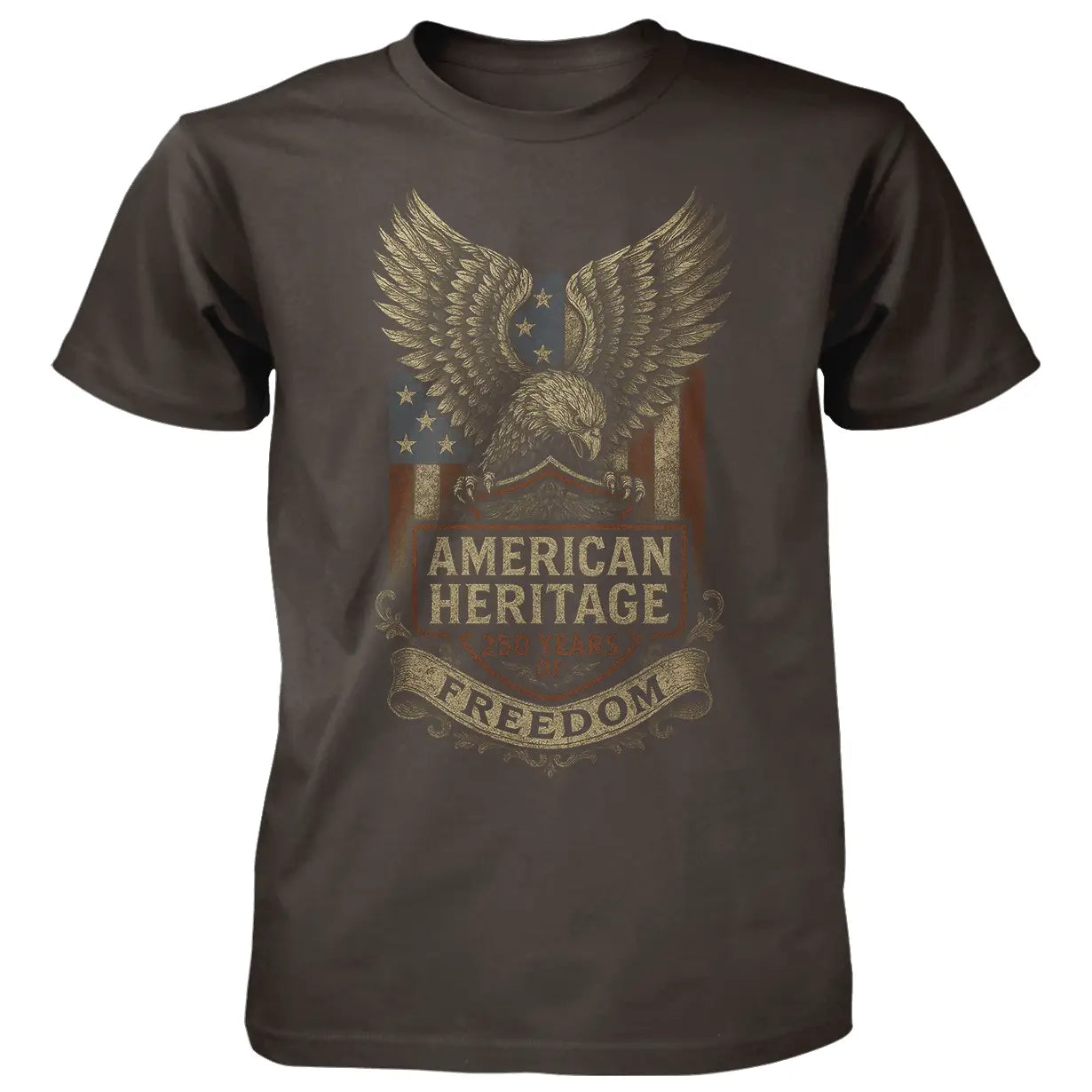 American Heritage Eagle - 4.5 oz Cotton T-Shirt