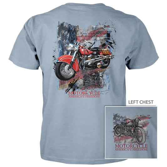 Museum Motorcycle - 4.5 oz Cotton T-Shirt