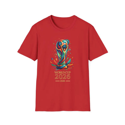 2026 World Cup Soccer Flags Graphic Tee