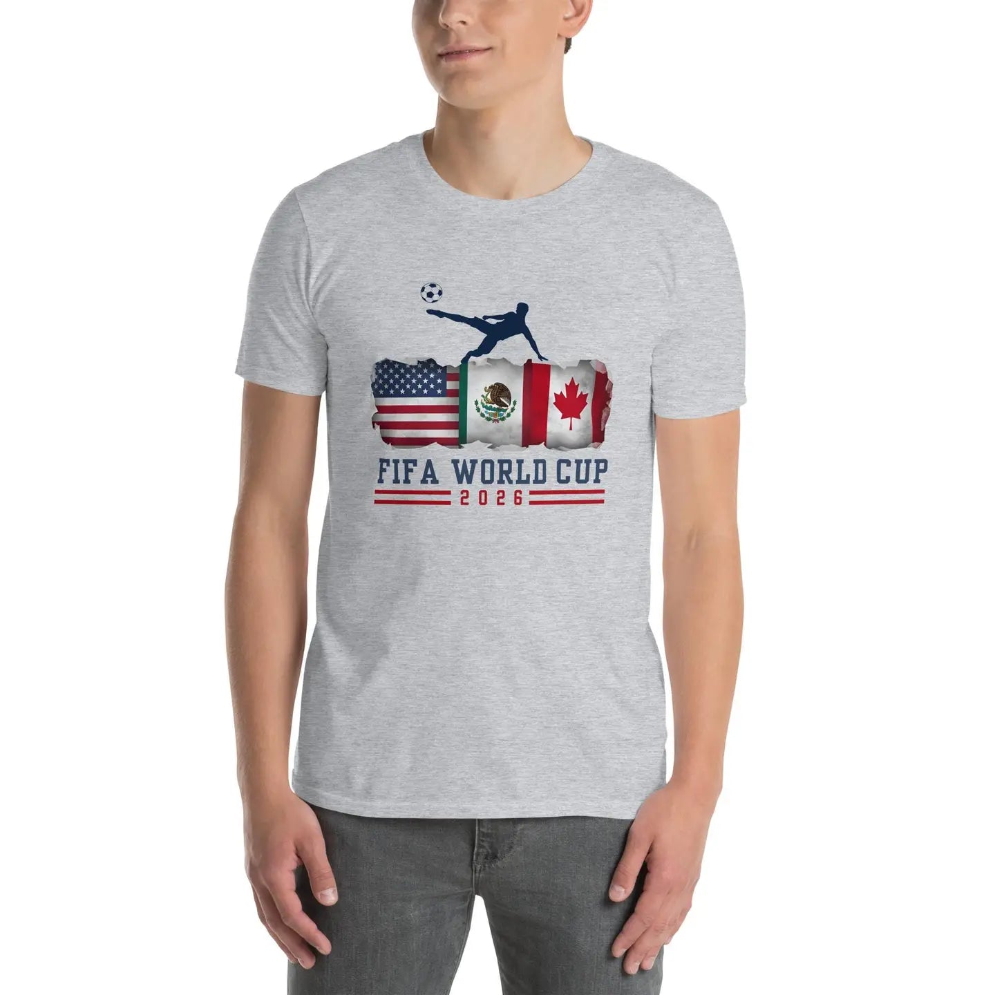 2026 Unisex Fifa World Cup USA Mexico Canada Soccer Tee