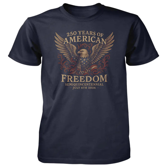 Vintage Freedom Eagle - 4.5 oz Cotton T-Shirt