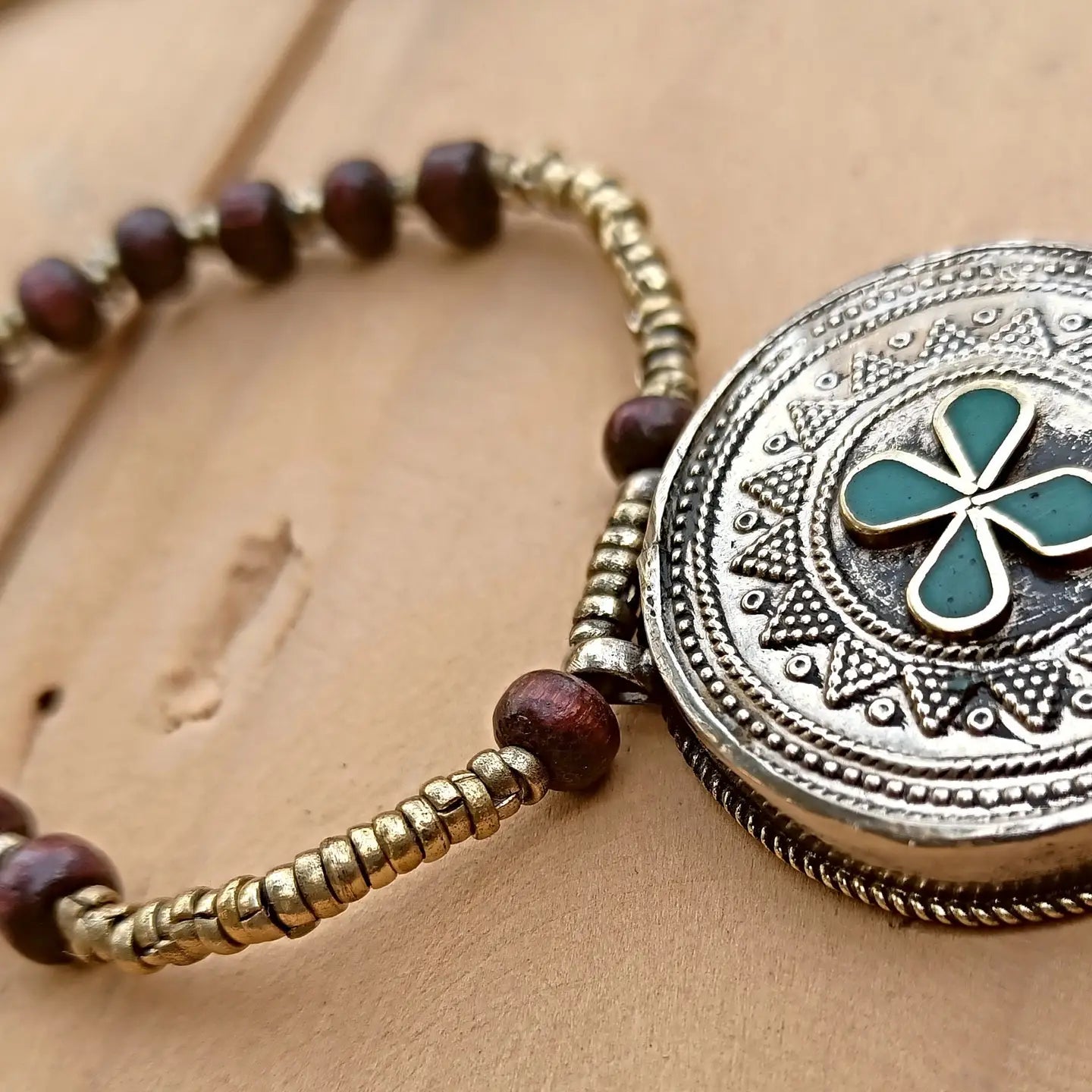 Stone Necklace Afghan Ethnic Jewelry - Layered Necklace