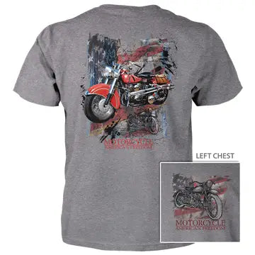 Museum Motorcycle - 4.5 oz Cotton T-Shirt