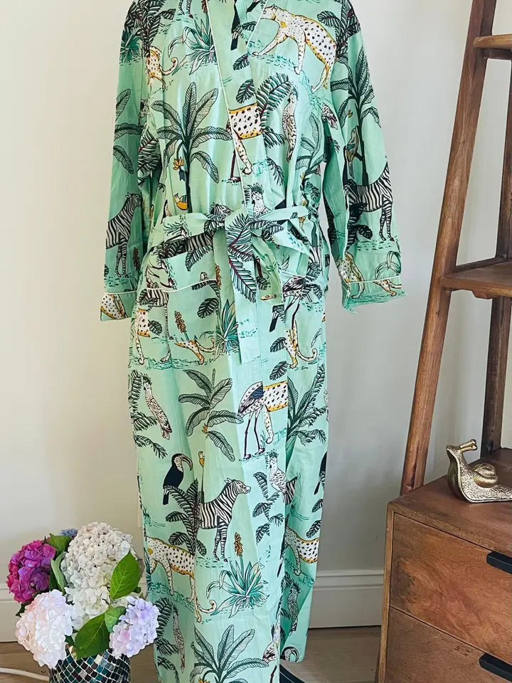 100% Cotton Kimono Robe