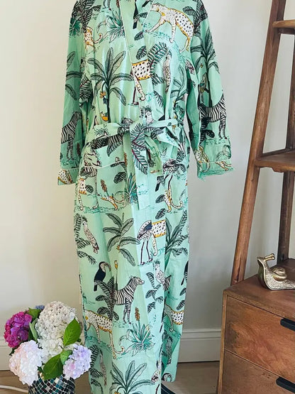 100% Cotton Kimono Robe