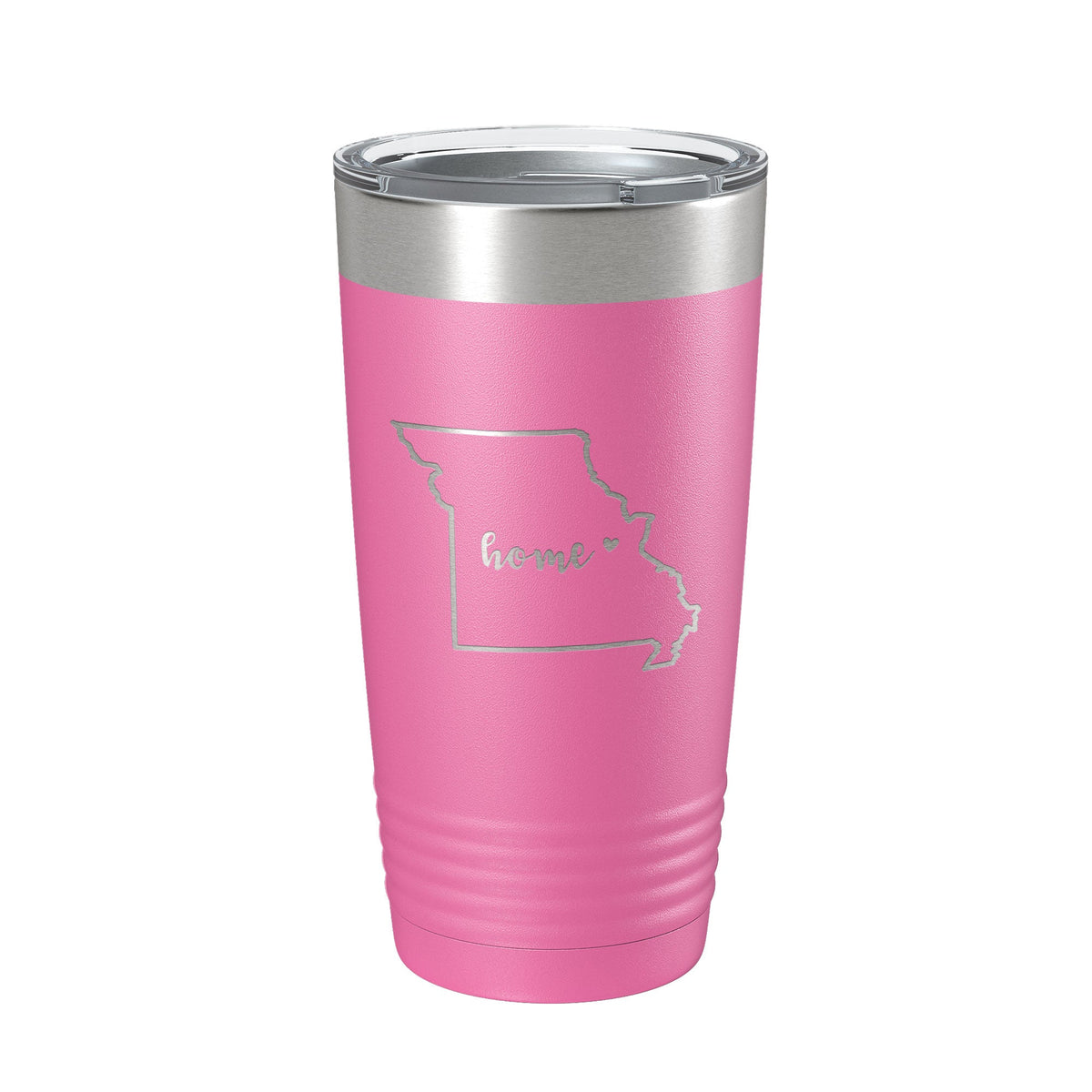 Missouri Tumbler Home State Travel Mug Insulated Laser Engraved Map Coffee Cup 20 oz