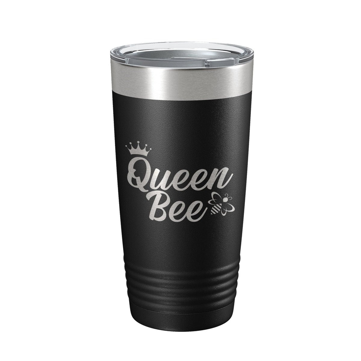 Queen Bee Tumbler Travel Mug Gift Insulated Laser Engraved Coffee Cup 20 oz