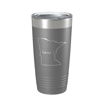 Minnesota Tumbler Home State Travel Mug Insulated Laser Engraved Map Coffee Cup 20 oz
