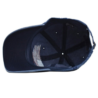 USA Flag Baseball Cap Adjustable Dad Hat Patriotic Embroider