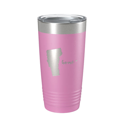 Vermont Tumbler Home State Travel Mug Insulated Laser Engraved Map Coffee Cup 20 oz