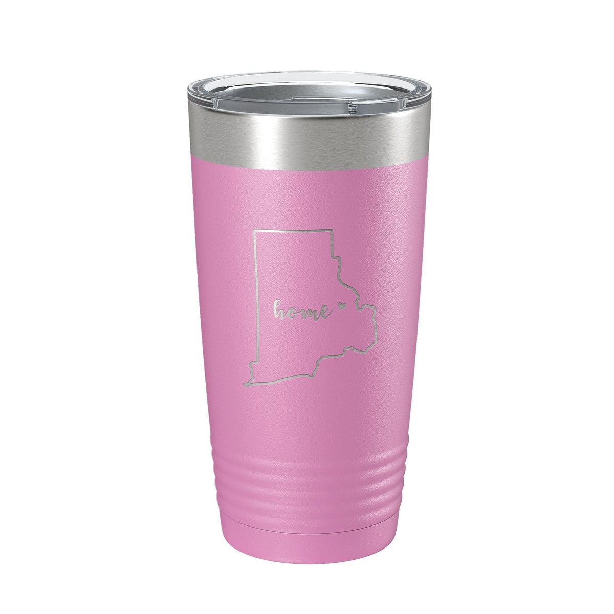 Rhode Island Tumbler Home State Travel Mug Insulated Laser Engraved Map Coffee Cup 20 oz