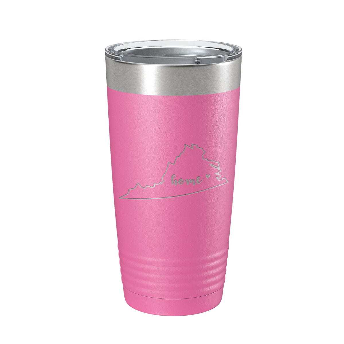 Virginia Tumbler Home State Travel Mug Insulated Laser Engraved Map Coffee Cup 20 oz