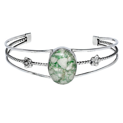 Premium Quality Utah Variscite Cuff Bangle Bracelet B-1012 40-EB10427
