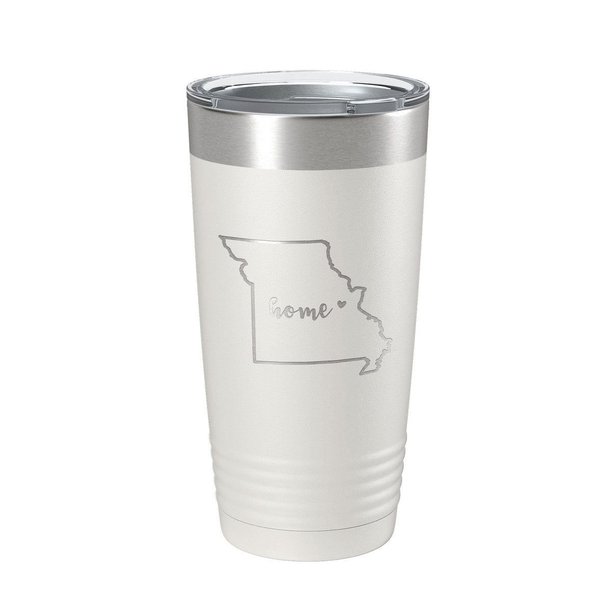 Missouri Tumbler Home State Travel Mug Insulated Laser Engraved Map Coffee Cup 20 oz