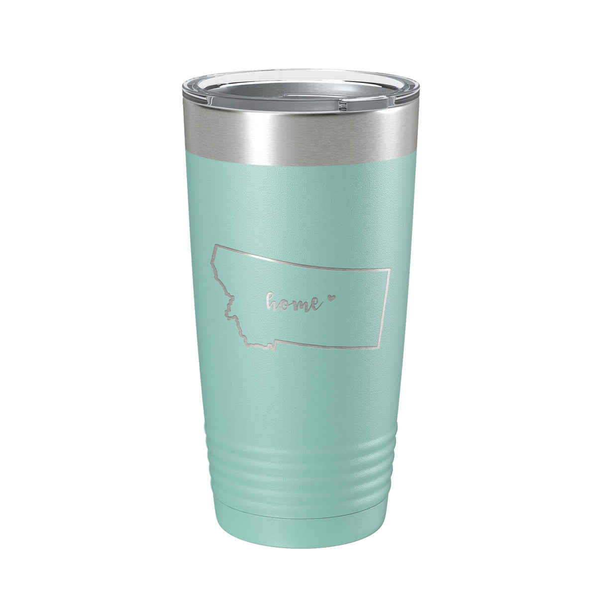 Montana Tumbler Home State Travel Mug Insulated Laser Engraved Map Coffee Cup 20 oz