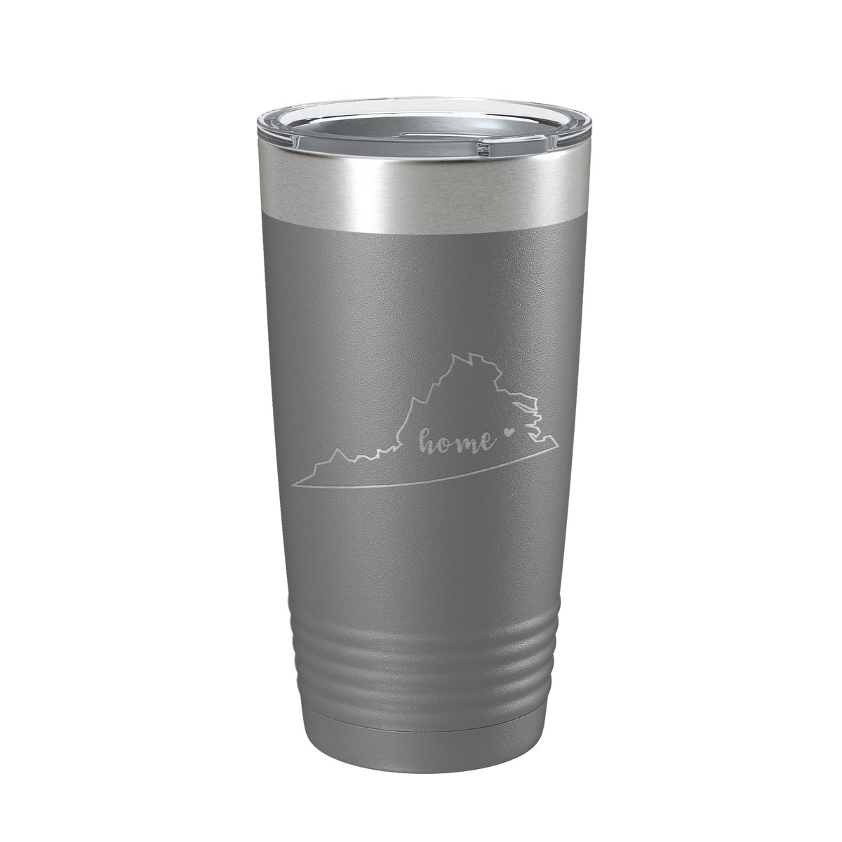 Virginia Tumbler Home State Travel Mug Insulated Laser Engraved Map Coffee Cup 20 oz
