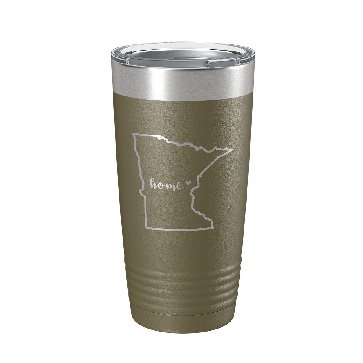 Minnesota Tumbler Home State Travel Mug Insulated Laser Engraved Map Coffee Cup 20 oz