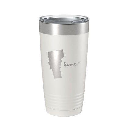 Vermont Tumbler Home State Travel Mug Insulated Laser Engraved Map Coffee Cup 20 oz