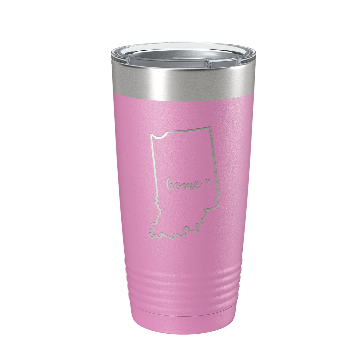 Indiana Tumbler Home State Travel Mug Insulated Laser Engraved Map Coffee Cup 20 oz