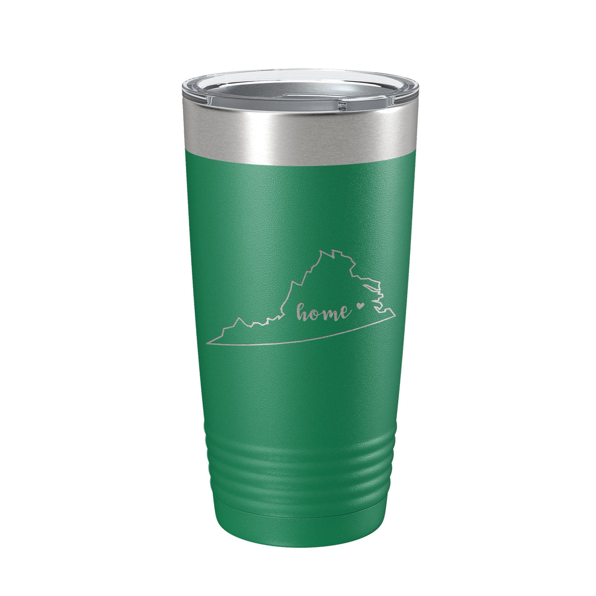 Virginia Tumbler Home State Travel Mug Insulated Laser Engraved Map Coffee Cup 20 oz