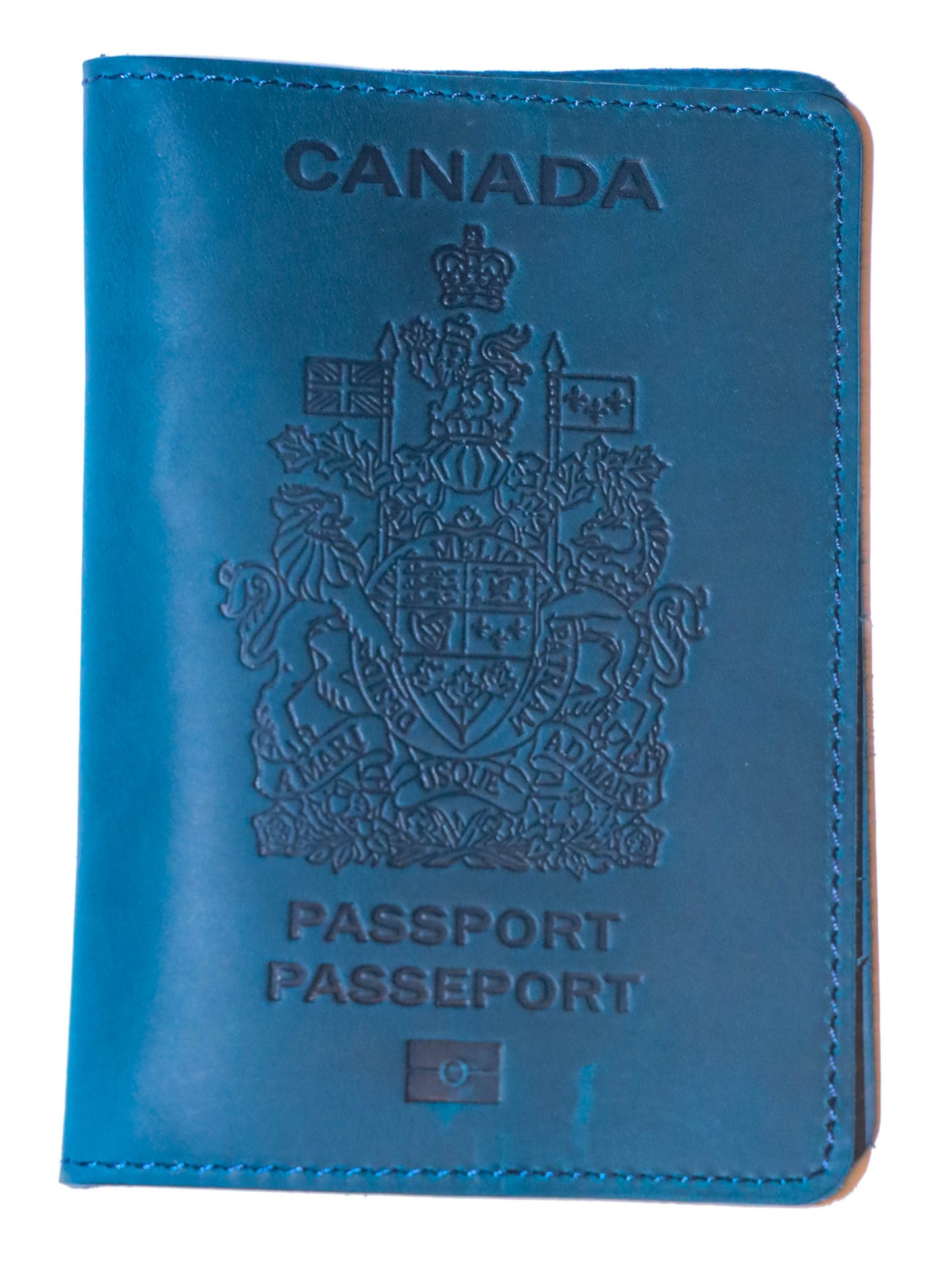 Canada. BEARKY Men's Fashionable for Ridge Leather Passport Wallet and Card Holder Portable Passeport Case Cover