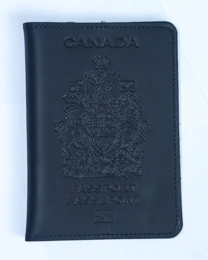 Canada. BEARKY Men's Fashionable for Ridge Leather Passport Wallet and Card Holder Portable Passeport Case Cover