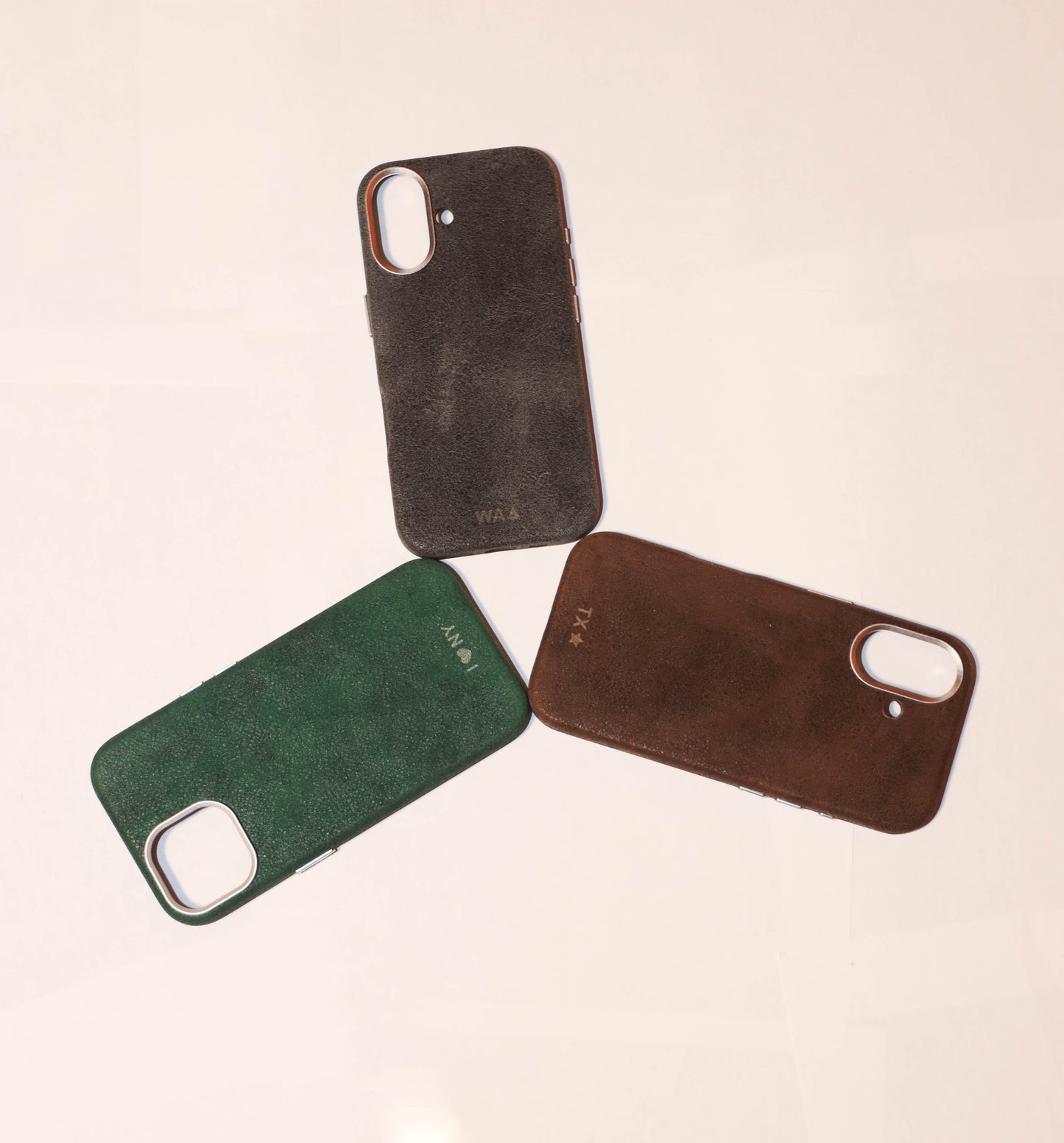 Retro Crazy Horse PU Leather Magnetic Phone Case for iPhone