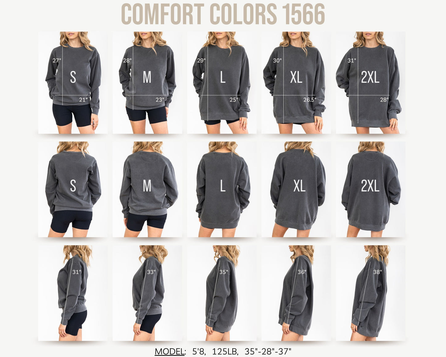 Dandelion Fairy Comfort Colors Sweatshirt