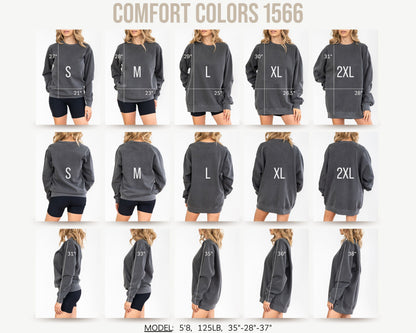 Dandelion Fairy Comfort Colors Sweatshirt