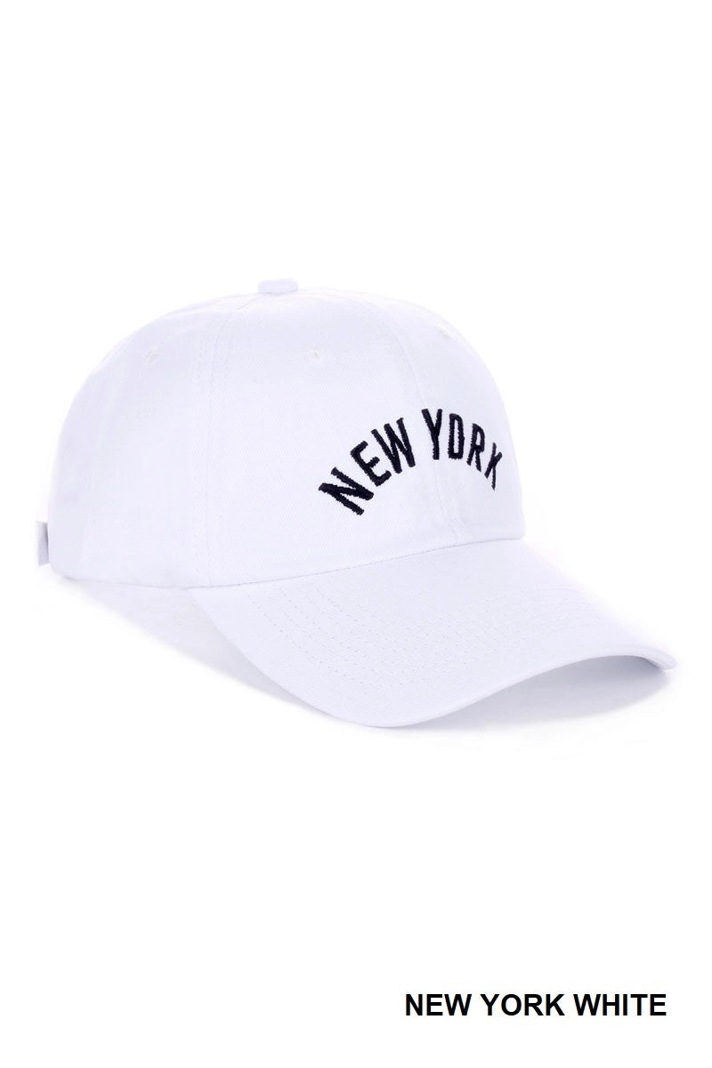 Embroidered Cotton Baseball Cap Trucker Hat