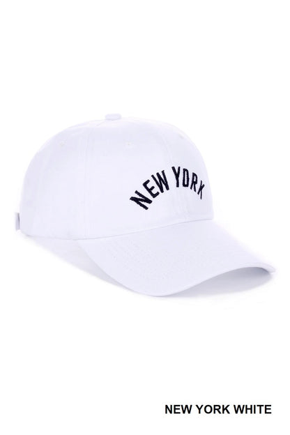 Embroidered Cotton Baseball Cap Trucker Hat