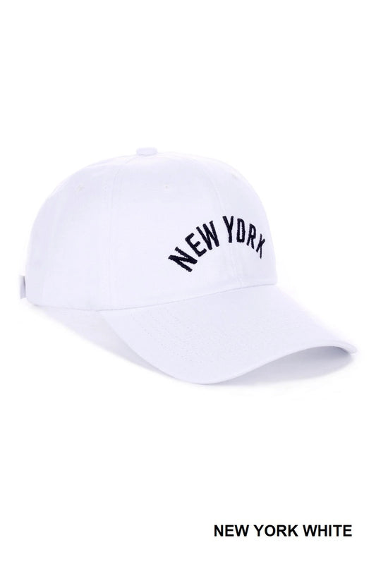 Embroidered Cotton Baseball Cap Trucker Hat