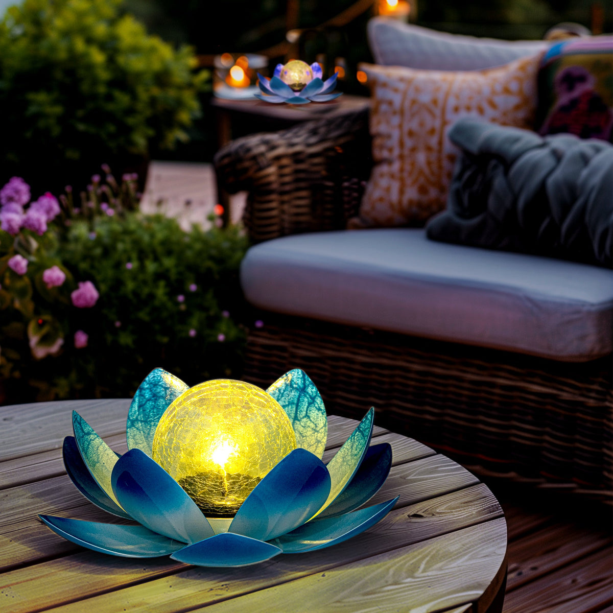 Gigalumi Solar Lotus Light Set (1 Pack)