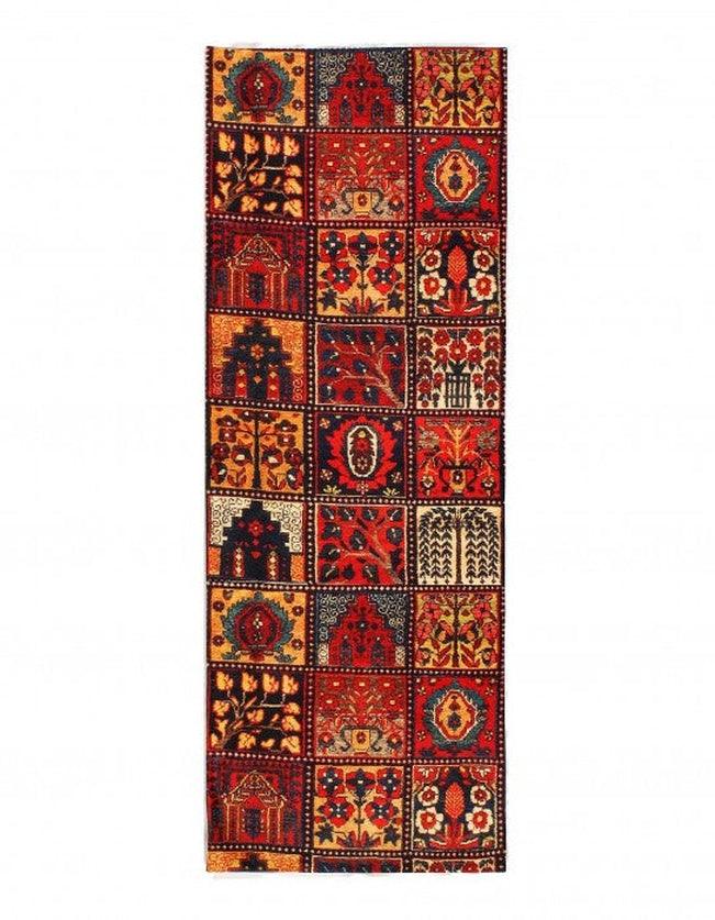 Bakhtiari Design Velvet Table Cloth - 1'7'' X 4'7''