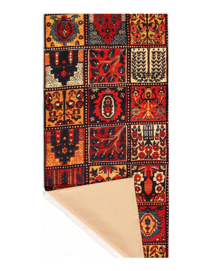 Bakhtiari Design Velvet Table Cloth - 1'7'' X 4'7''
