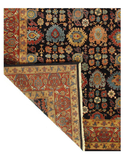 Navy Blue Silkroad Hand Knotted Bidjar Design 8' X 10'