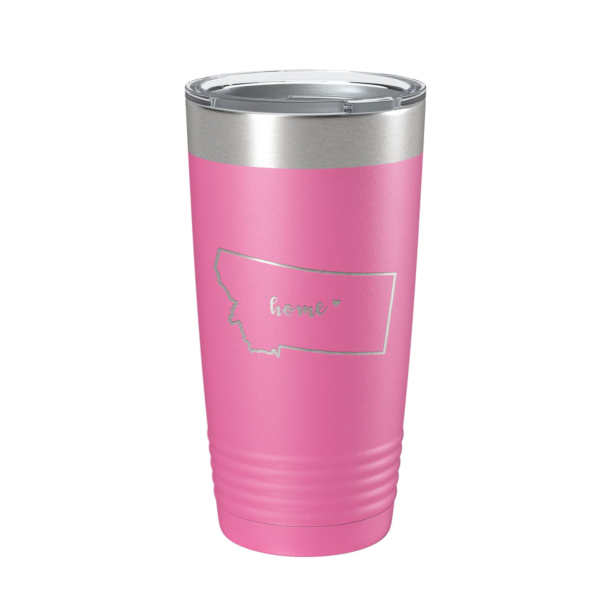 Montana Tumbler Home State Travel Mug Insulated Laser Engraved Map Coffee Cup 20 oz