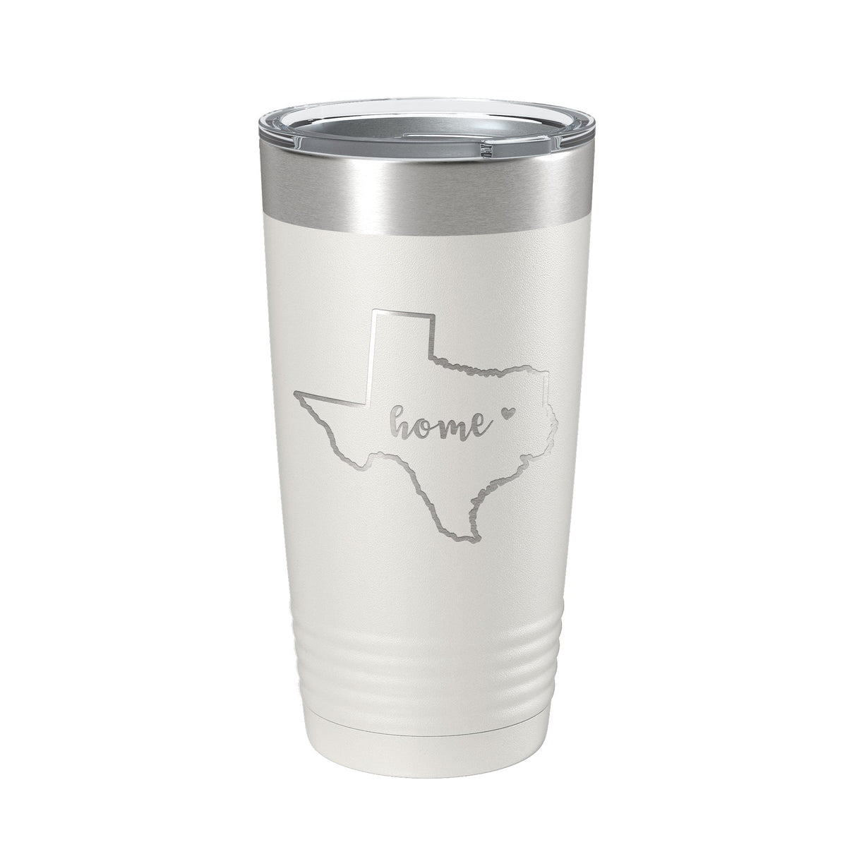 Texas Tumbler Home State Travel Mug Insulated Laser Engraved Map Coffee Cup 20 oz
