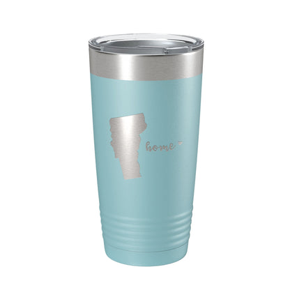 Vermont Tumbler Home State Travel Mug Insulated Laser Engraved Map Coffee Cup 20 oz