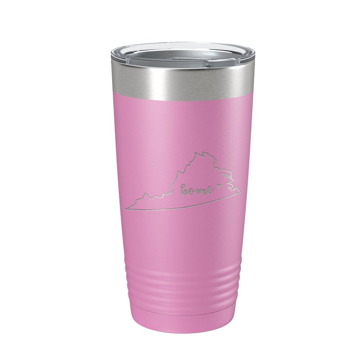Virginia Tumbler Home State Travel Mug Insulated Laser Engraved Map Coffee Cup 20 oz